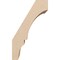 Ekena Millwork 5-inch W x 6-inch D x 10-inch H Balboa Rough Cedar Woodgrain TimberThane Knee Brace, Primed BRCUR05X06X10BOARCPR - alternate 6